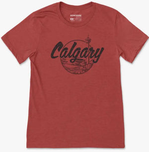 Calgary Skyline Unisex Tee