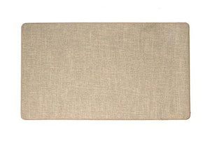 Linen Beige Washable Rug - 17" x 30"