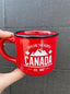 Red Canada Espresso Mug