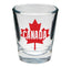 Maple Leaf Canada Shot Glass