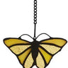 Yellow Stained Glass Butterfly