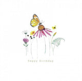 Happy Birthday Butterfly Card