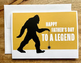 Happy Father's Day To a Legend Card