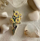 Sunflower Bunch Pin