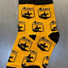 Alberta Highway 22 (Cowboy Trail) Large - XL Socks UNISEX