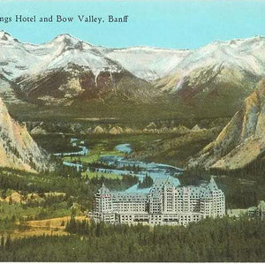 Banff Springs Hotel Postcard