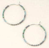 Chromacolor Miyuki Small Hoop Earrings