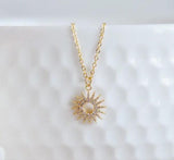 Golden Sun Necklace