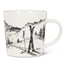 Ski Scene Sketch  Mug