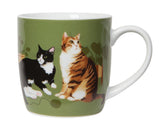 Cat Collective Porcelain Mug