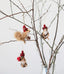 Felt Squirrel in Knit Hat Ornament