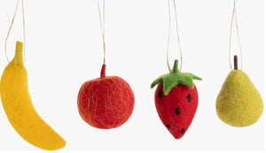 Felt Fruit Tree Ornament