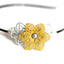 Beginnings Flower Headband Yellow