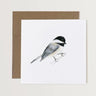 Chickadee Art Card