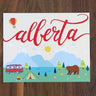 Let's Camp Alberta Print