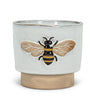 Large Emboss Bee Planter