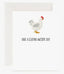 Have A Clucking Awesome Day! - Greeting Card