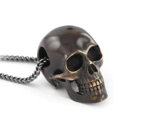 Black Skull Necklace