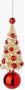 White Christmas Tree Ornament