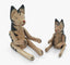 Tiger Wooden Decor Small