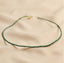 Green Malachite Beaded Necklace