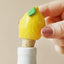 Lemon Cork Bottle Stopper