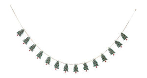 Evergreen Holiday Tree Garland