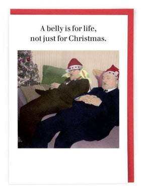 A Belly is for Life Holiday Card