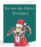 Ha-Ha-Ha-Ha Holidays Card