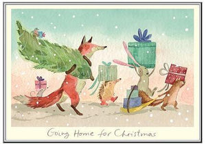 Going Home for Christmas Card