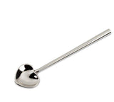 Silver Heart Shaped Tea Spoon