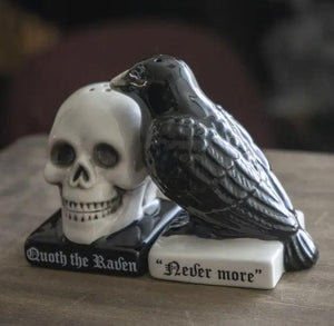 Quoth the Raven Salt and Pepper Shaker Set