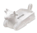 Farmhouse Cow Butter dish