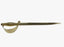 Brass Sword Letter Opener