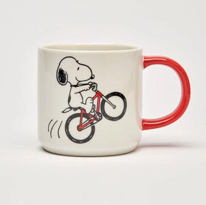 Born to Ride Snoopy Mug