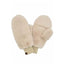 Faux Fur Mittens Beige