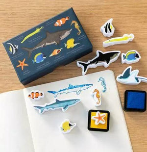 Ocean Creature Stamp Kit