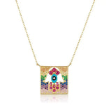 Intricate Hamsa Hand Necklace