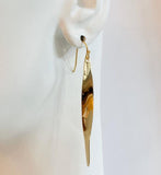 Breeze Twist Gold Earrings