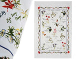 Bilingual Wildflowers Towel