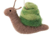 Green Snail Ornament