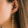 Gold Solaris Star Earrings