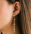 Gold Solaris Star Earrings