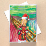 The Scream Set of 12 Christmas Cards