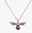 Enamel Bee Necklace