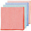 Boardwalk Seersucker Cocktail Napkins - Set of 4