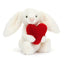 Bashful Bunny Red Love Heart - Small