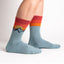 The Mountain Sunset Athletic Ribbed Socks