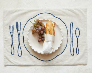 Dinner Setting Linen Placemat