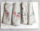 Blue Coffee Tea Towel